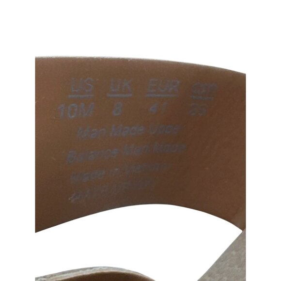 Dr. Scholl’s 10 Women’s Brown Strappy Slip On Sandals Brown - Picture 7 of 11